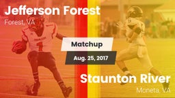 Matchup: Jefferson Forest vs. Staunton River  2017