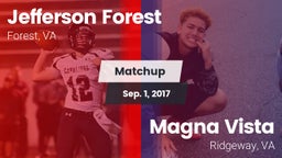 Matchup: Jefferson Forest vs. Magna Vista  2017