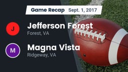 Recap: Jefferson Forest  vs. Magna Vista  2017