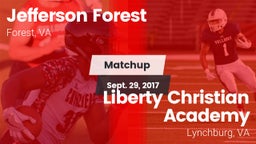 Matchup: Jefferson Forest vs. Liberty Christian Academy 2017