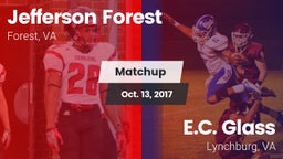 Matchup: Jefferson Forest vs. E.C. Glass  2017