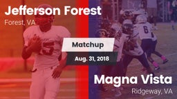 Matchup: Jefferson Forest vs. Magna Vista  2018