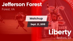 Matchup: Jefferson Forest vs. Liberty  2018