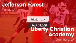 Matchup: Jefferson Forest vs. Liberty Christian Academy 2018