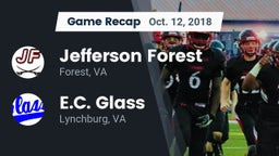 Recap: Jefferson Forest  vs. E.C. Glass  2018