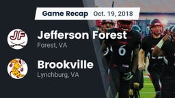 Recap: Jefferson Forest  vs. Brookville  2018
