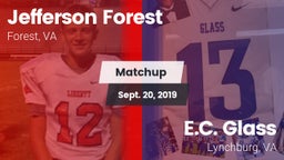Matchup: Jefferson Forest vs. E.C. Glass  2019