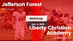 Matchup: Jefferson Forest vs. Liberty Christian Academy 2019