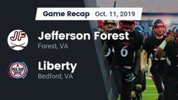 Recap: Jefferson Forest  vs. Liberty  2019