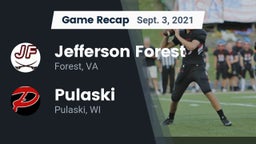 Recap: Jefferson Forest  vs. Pulaski  2021