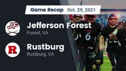 Recap: Jefferson Forest  vs. Rustburg  2021