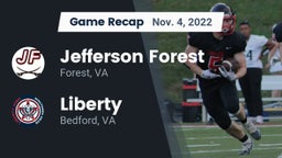 Recap: Jefferson Forest  vs. Liberty  2022