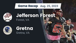 Recap: Jefferson Forest  vs. Gretna  2023