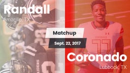 Matchup: Randall  vs. Coronado  2017