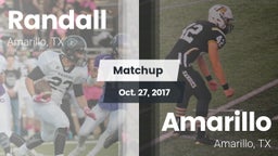 Matchup: Randall  vs. Amarillo  2017