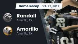 Recap: Randall  vs. Amarillo  2017