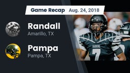 Recap: Randall  vs. Pampa  2018