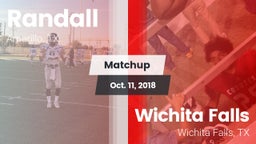 Matchup: Randall  vs. Wichita Falls  2018