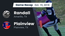 Recap: Randall  vs. Plainview  2018