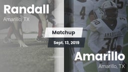 Matchup: Randall  vs. Amarillo  2019