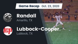 Recap: Randall  vs. Lubbock-Cooper  2020