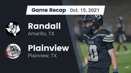 Recap: Randall  vs. Plainview  2021