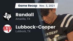 Recap: Randall  vs. Lubbock-Cooper  2021