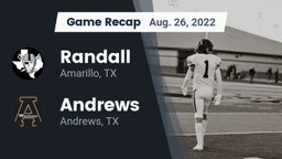 Recap: Randall  vs. Andrews  2022