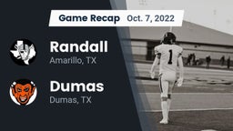 Recap: Randall  vs. Dumas  2022