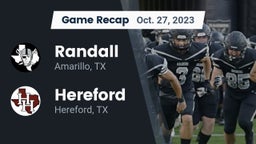 Recap: Randall  vs. Hereford  2023