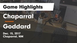 Chaparral  vs Goddard  Game Highlights - Dec. 15, 2017