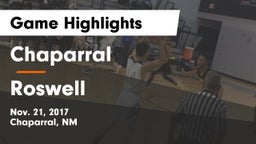 Chaparral  vs Roswell  Game Highlights - Nov. 21, 2017