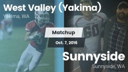 Matchup: West Valley vs. Sunnyside  2016