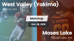 Matchup: West Valley vs. Moses Lake  2016