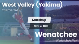 Matchup: West Valley vs. Wenatchee  2016