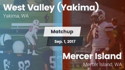 Matchup: West Valley vs. Mercer Island  2017