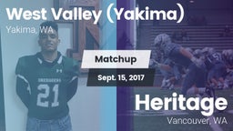 Matchup: West Valley vs. Heritage  2017