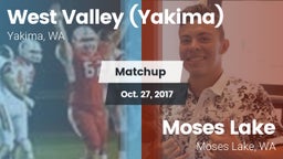 Matchup: West Valley vs. Moses Lake  2017