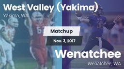 Matchup: West Valley vs. Wenatchee  2017
