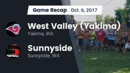 Recap: West Valley  (Yakima) vs. Sunnyside  2017
