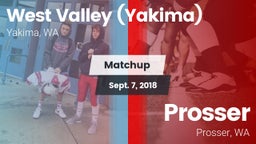 Matchup: West Valley vs. Prosser  2018