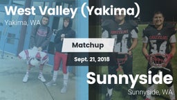 Matchup: West Valley vs. Sunnyside  2018