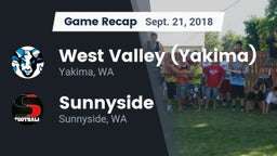 Recap: West Valley  (Yakima) vs. Sunnyside  2018