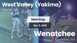 Matchup: West Valley vs. Wenatchee  2018