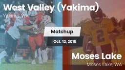 Matchup: West Valley vs. Moses Lake  2018