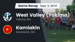 Recap: West Valley  (Yakima) vs. Kamiakin  2019