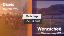 Matchup: Davis  vs. Wenatchee  2016