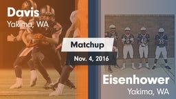 Matchup: Davis  vs. Eisenhower  2016