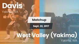 Matchup: Davis  vs. West Valley  (Yakima) 2017