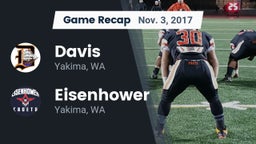 Recap: Davis  vs. Eisenhower  2017